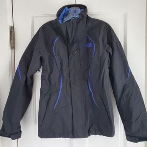 The North Face Black and Blue Ski Jacket